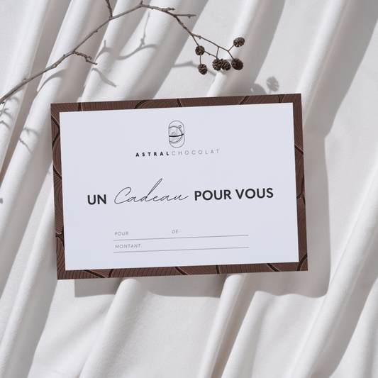 E-carte cadeau Astral Chocolat