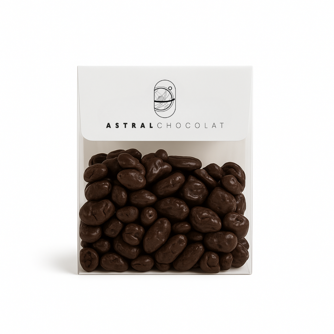 Cranberries enrobées de Chocolat Noir