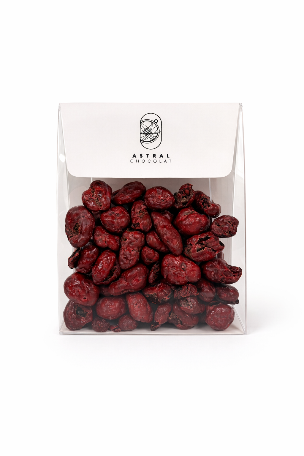 Cranberries enrobées de Chocolat Noir et Blanc