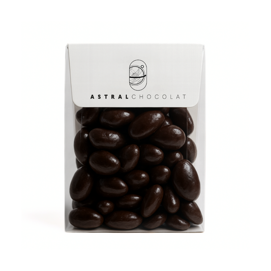 Amandes enrobées de Chocolat Noir Intense