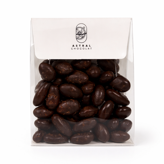 Amandes enrobées de Chocolat Noir Intense
