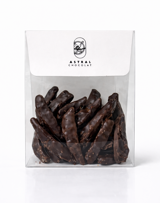 Orangettes Enrobées de chocolat noir 70%