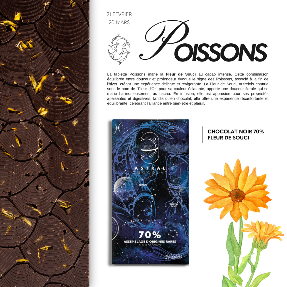 Tablette Poissons - Souci