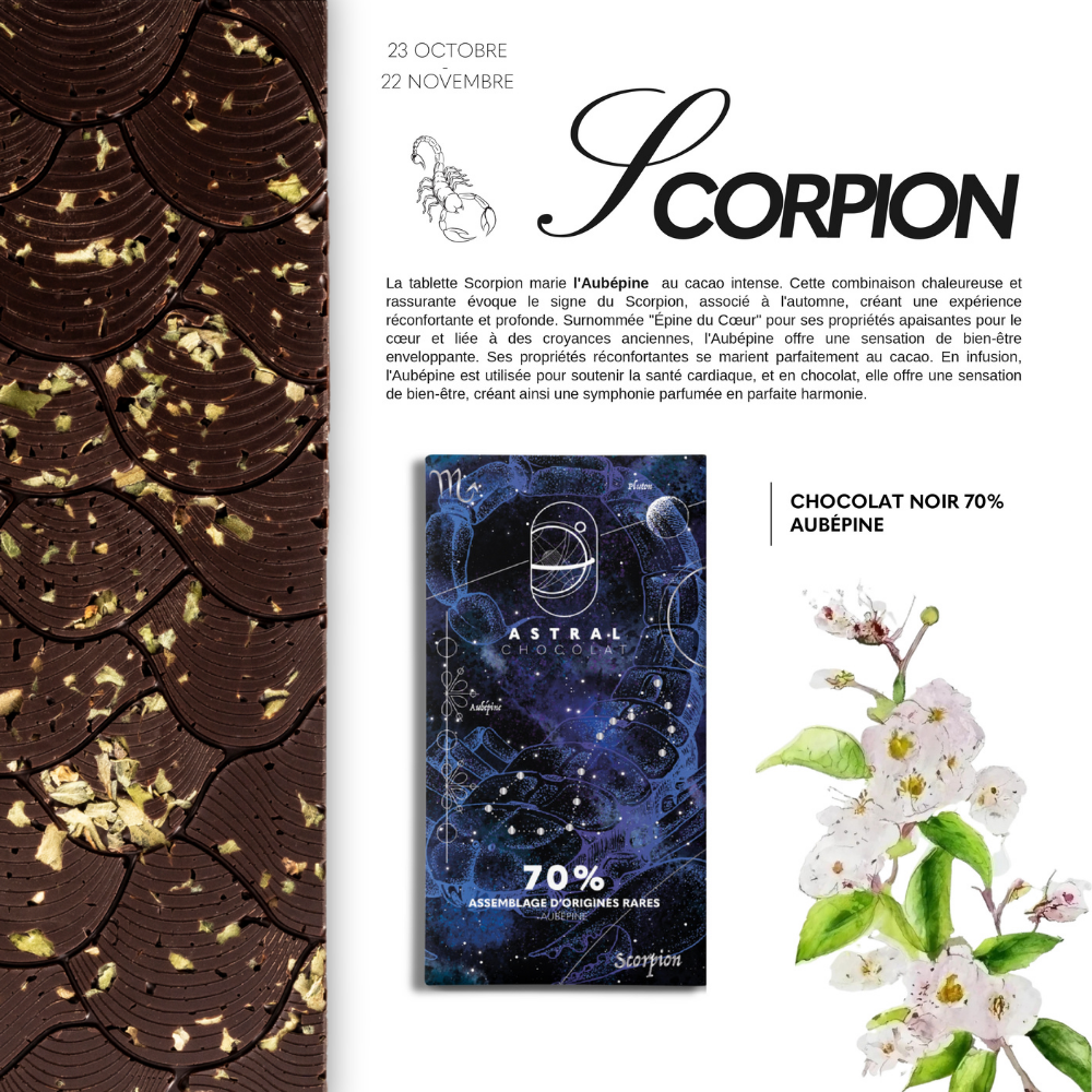 Tablette Scorpion - Aubépine