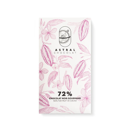 chocolat noir santé, vegan, chocolat sans sucre, bienfaits du chocolat noir sur la santé, chocolat sans sucre, chocolat noir sucre de cacao, chocolat noir 72%, pulpe de cacao